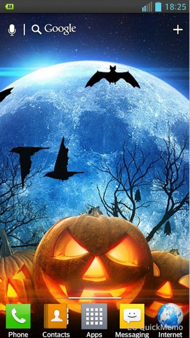 Halloween Hd Live Wallpaper Image 2 Thumbnail - Fondos De Pantalla Hd Halloween - HD Wallpaper 