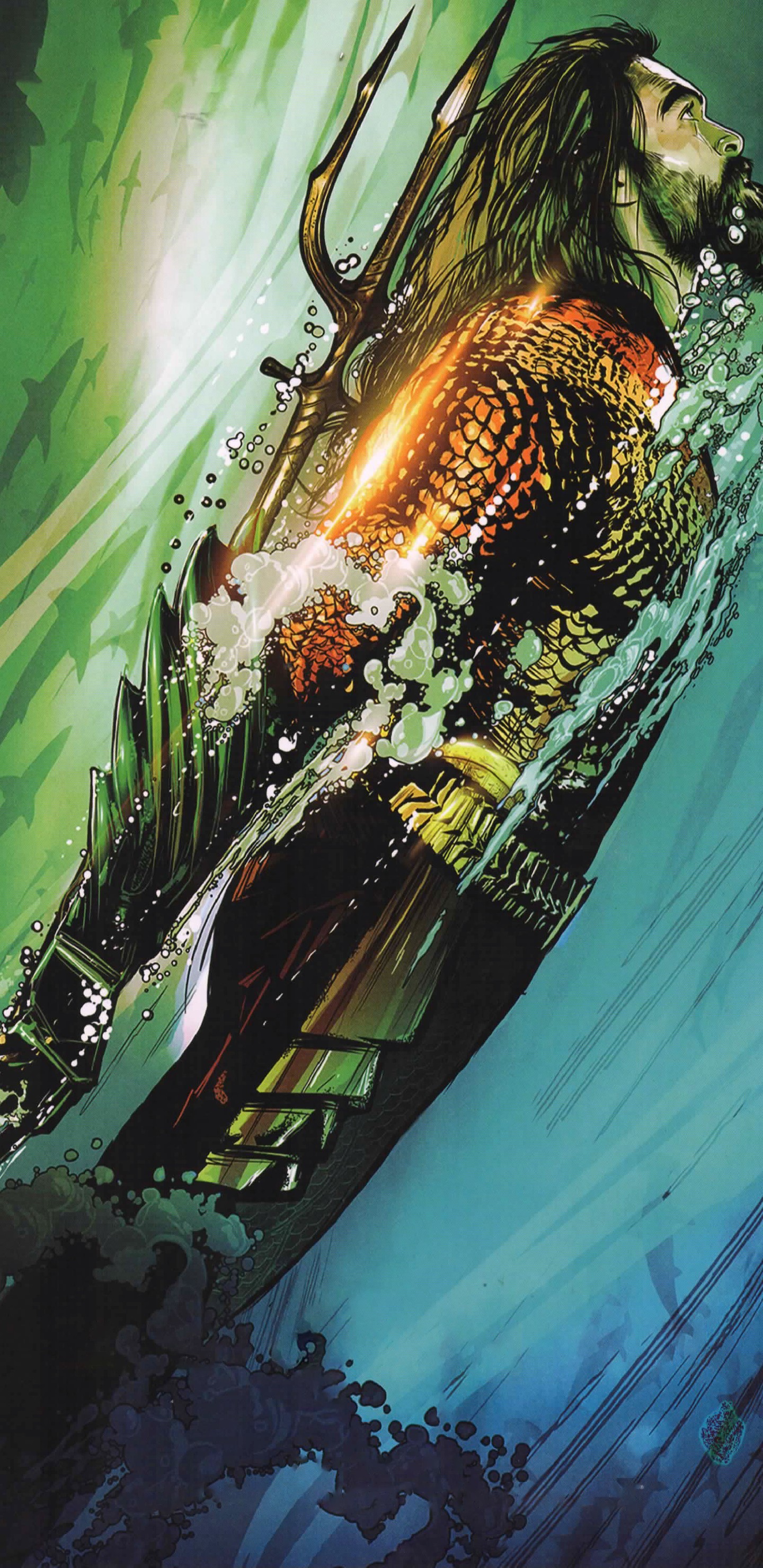 Aquaman Vertical Wallpaper - Aquaman Wallpaper Phone - HD Wallpaper 