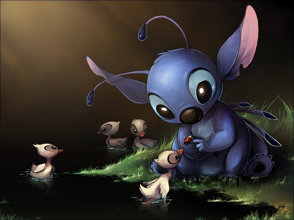 Wallpaper Disney Lilo Stitch Wallpapers - High Resolution Stitch Hd - HD Wallpaper 