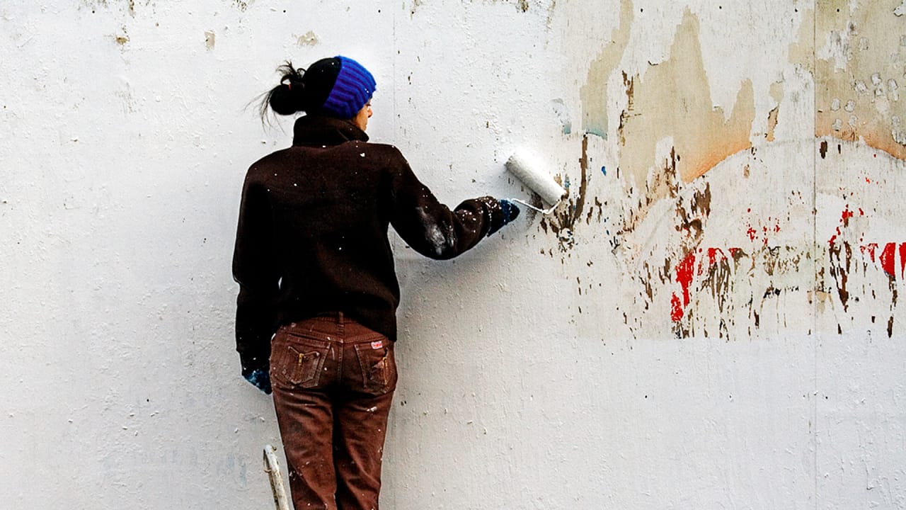 White Paint - HD Wallpaper 