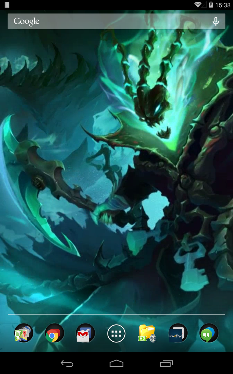 Thresh Login Screen Gif - HD Wallpaper 