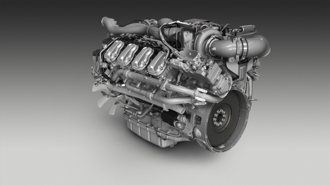 Scania R580 V8 Engine - HD Wallpaper 