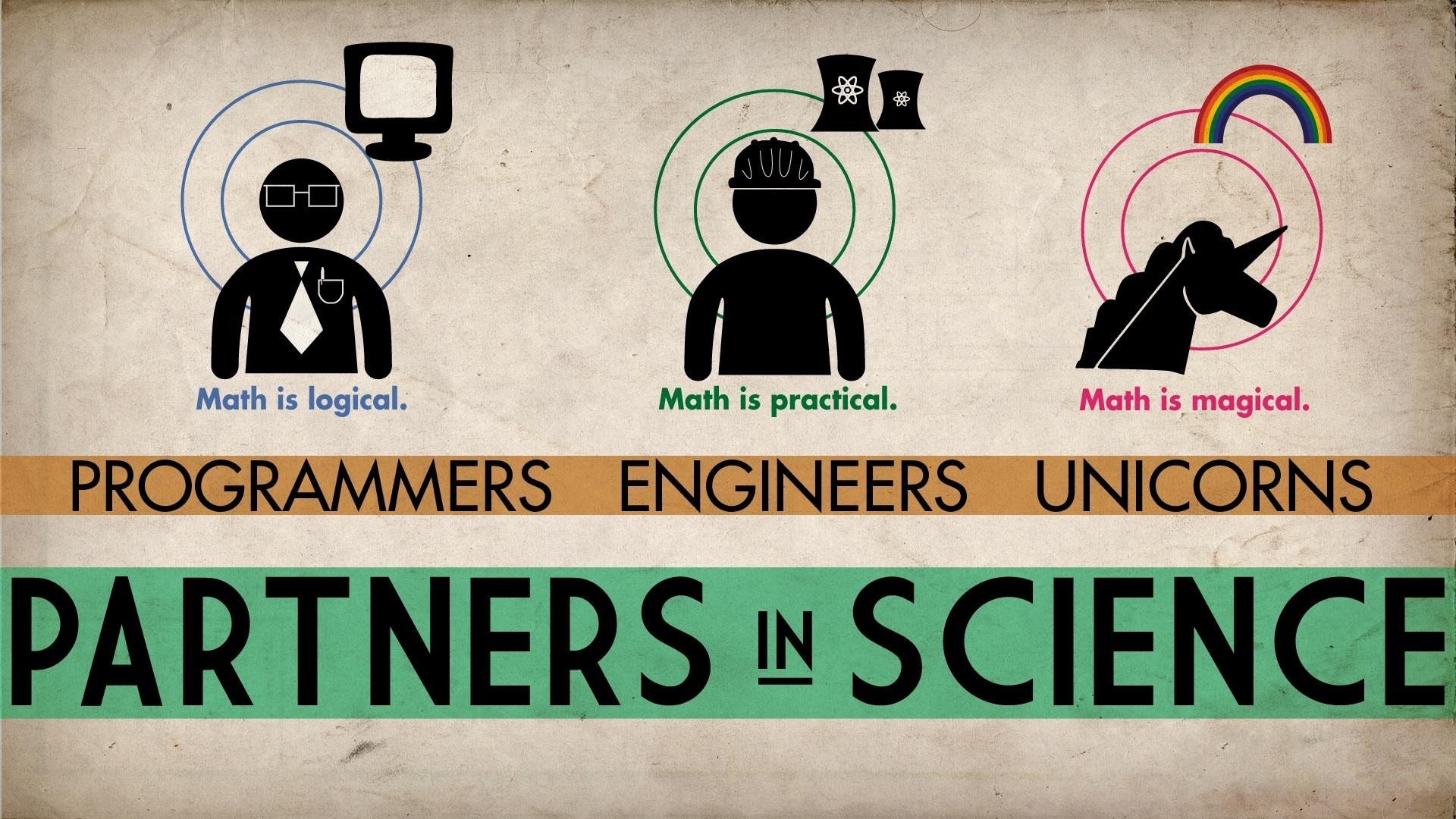 Science, Mathematics, Magic, Programming, Portal Wallpaper - Science Funny - HD Wallpaper 