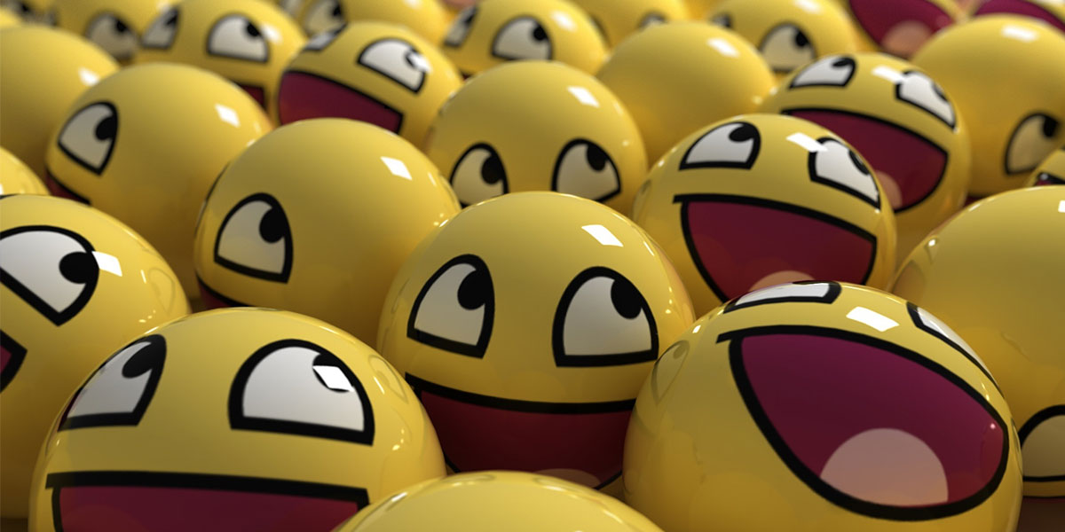 3d Smiley Face Twitter Cover Twitter Background - Smiley Face Cover - HD Wallpaper 