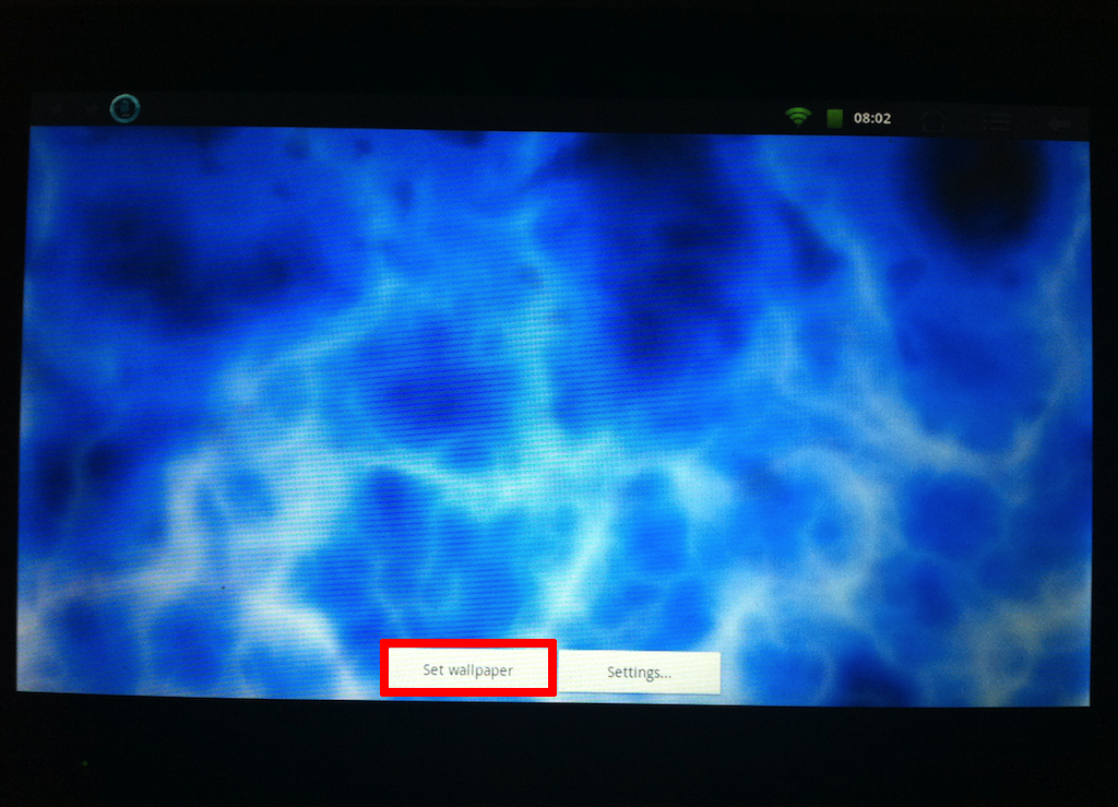 Select Set Wallpaper When Done - Led-backlit Lcd Display - HD Wallpaper 