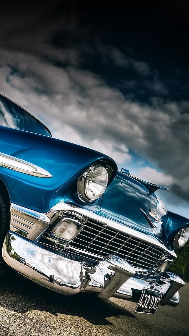 Wallpaper Mobil Classic - Chevrolet Bel Air Tuning - HD Wallpaper 