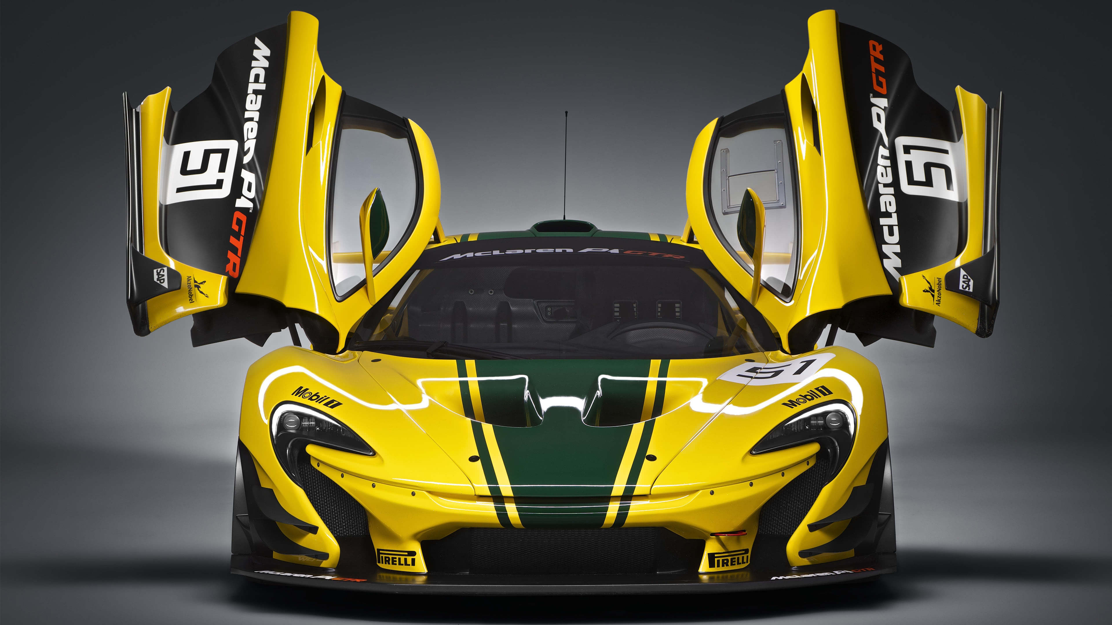 Mclaren P1 Gtr Front Uhd 4k Wallpaper - Mclaren P1 Gtr Doors - HD Wallpaper 