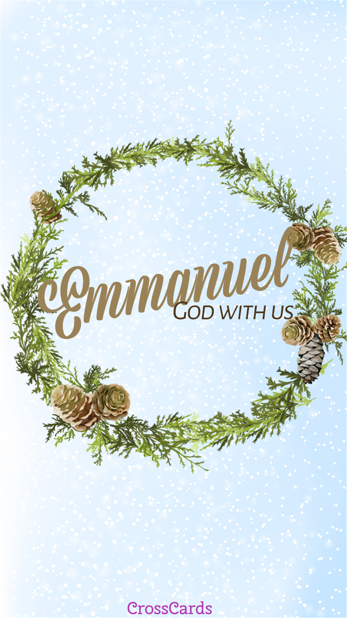 Emmanuel - Wreath - HD Wallpaper 