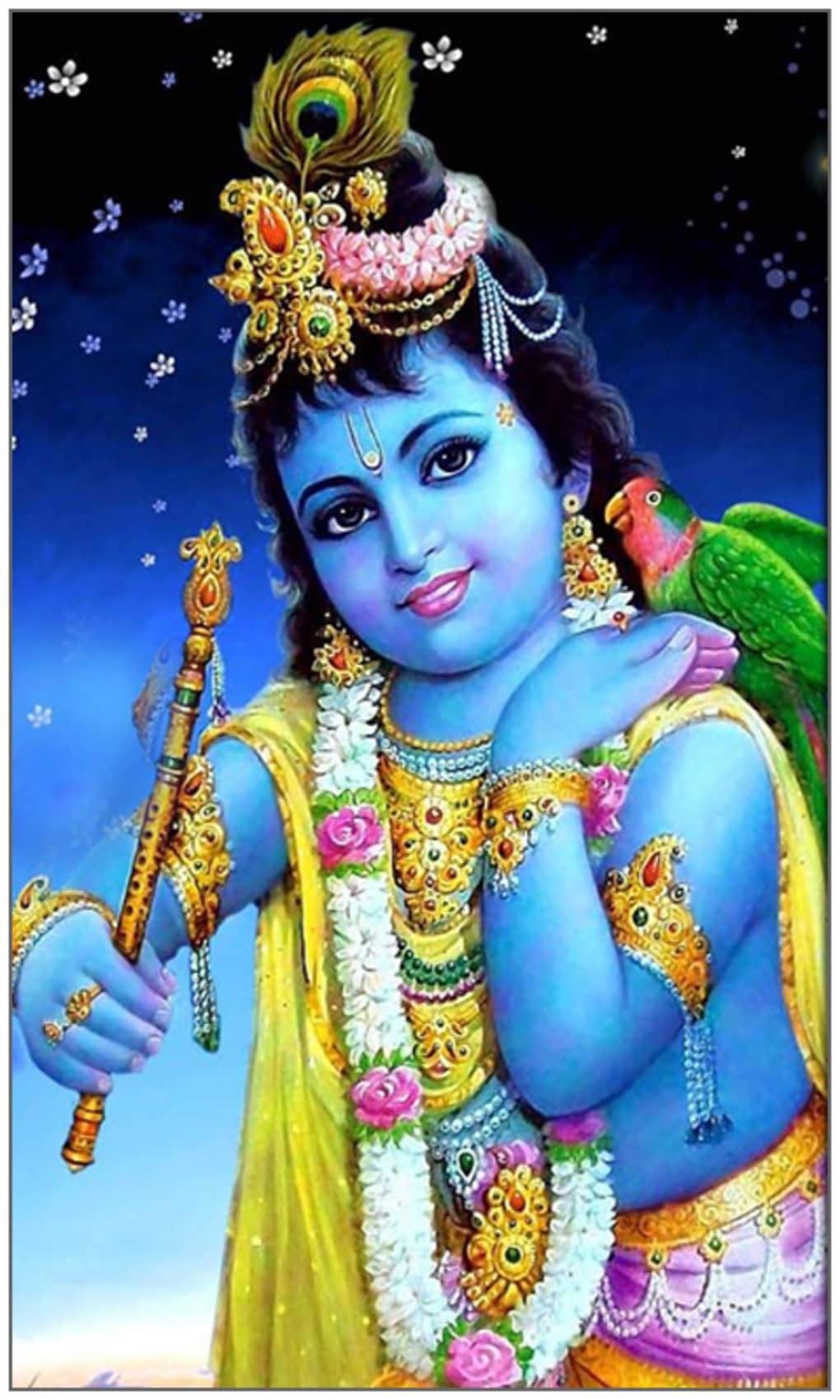 Sri Krishna God Live Wallpaper - Lord Krishna Photos Download - HD Wallpaper 