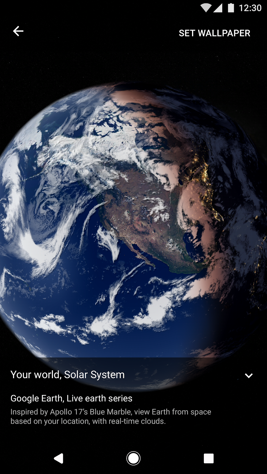 Google's Your World - HD Wallpaper 