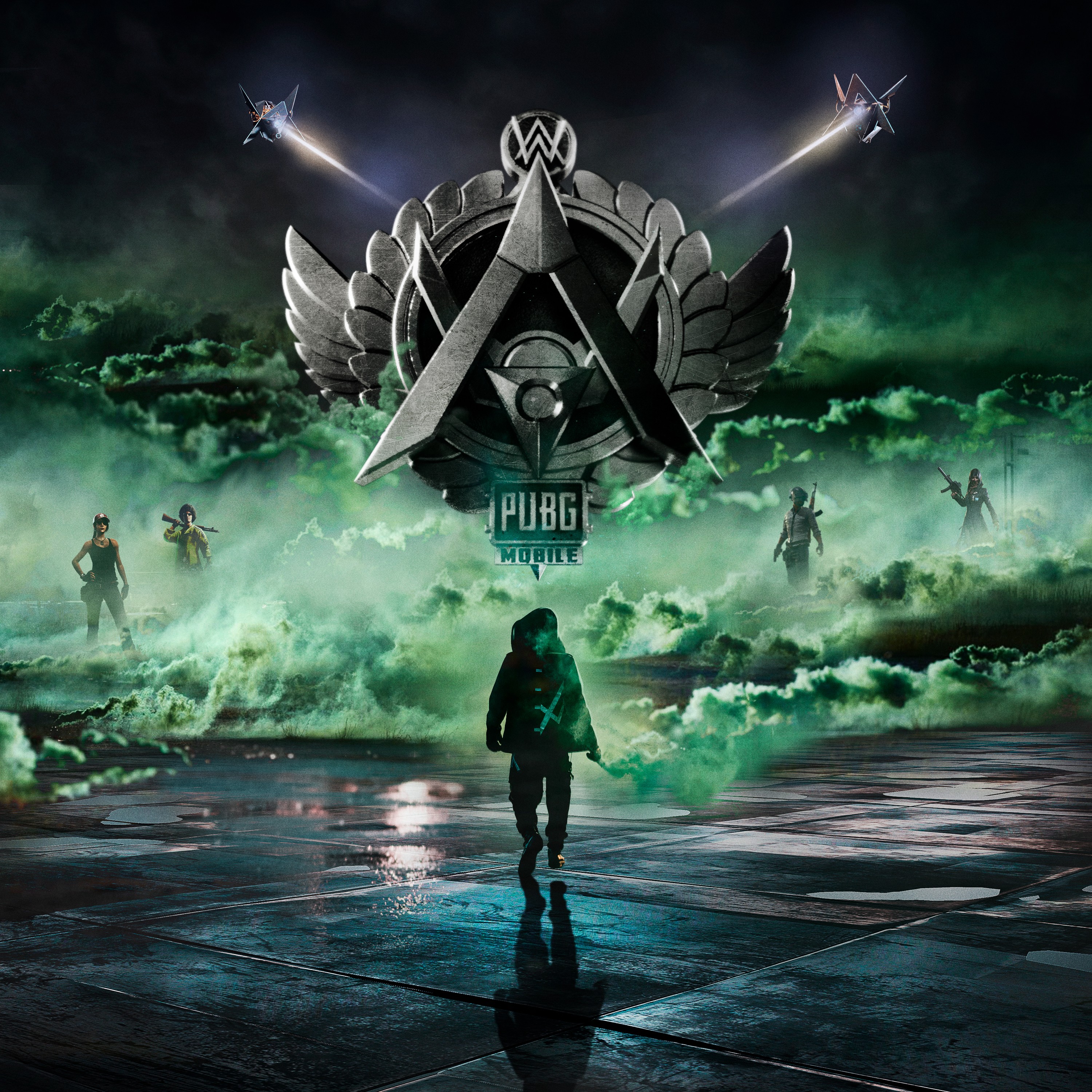 Alan Walker A Ap Rocky Live Fast Pubgm - HD Wallpaper 