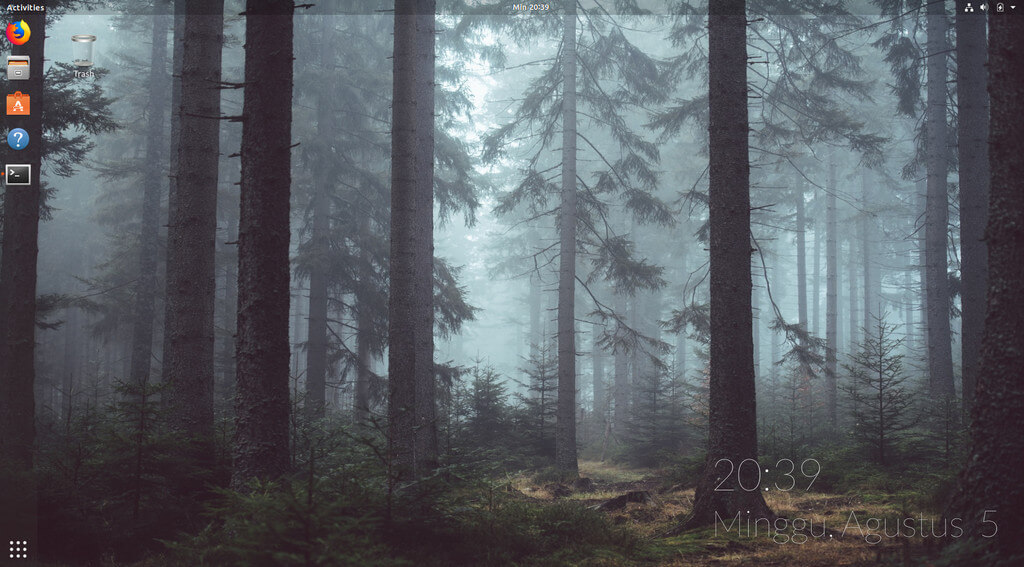 Free Live Wallpaper App For Ubuntu - Eerie Forest - HD Wallpaper 