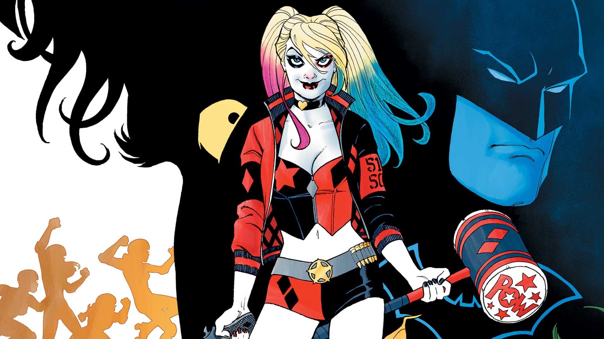 Pictures Of Harley Quinn Wallpaper Hd With Image Resolution - Harley Quinn Comic 2016 - HD Wallpaper 