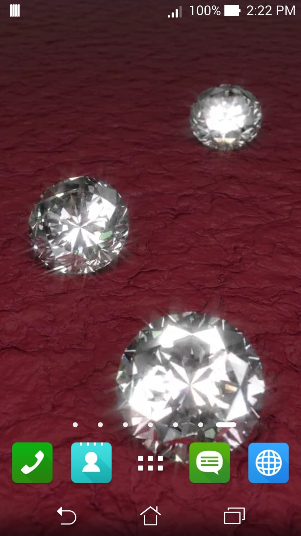 Interactive Diamonds Wallpaper - Web Icons - HD Wallpaper 