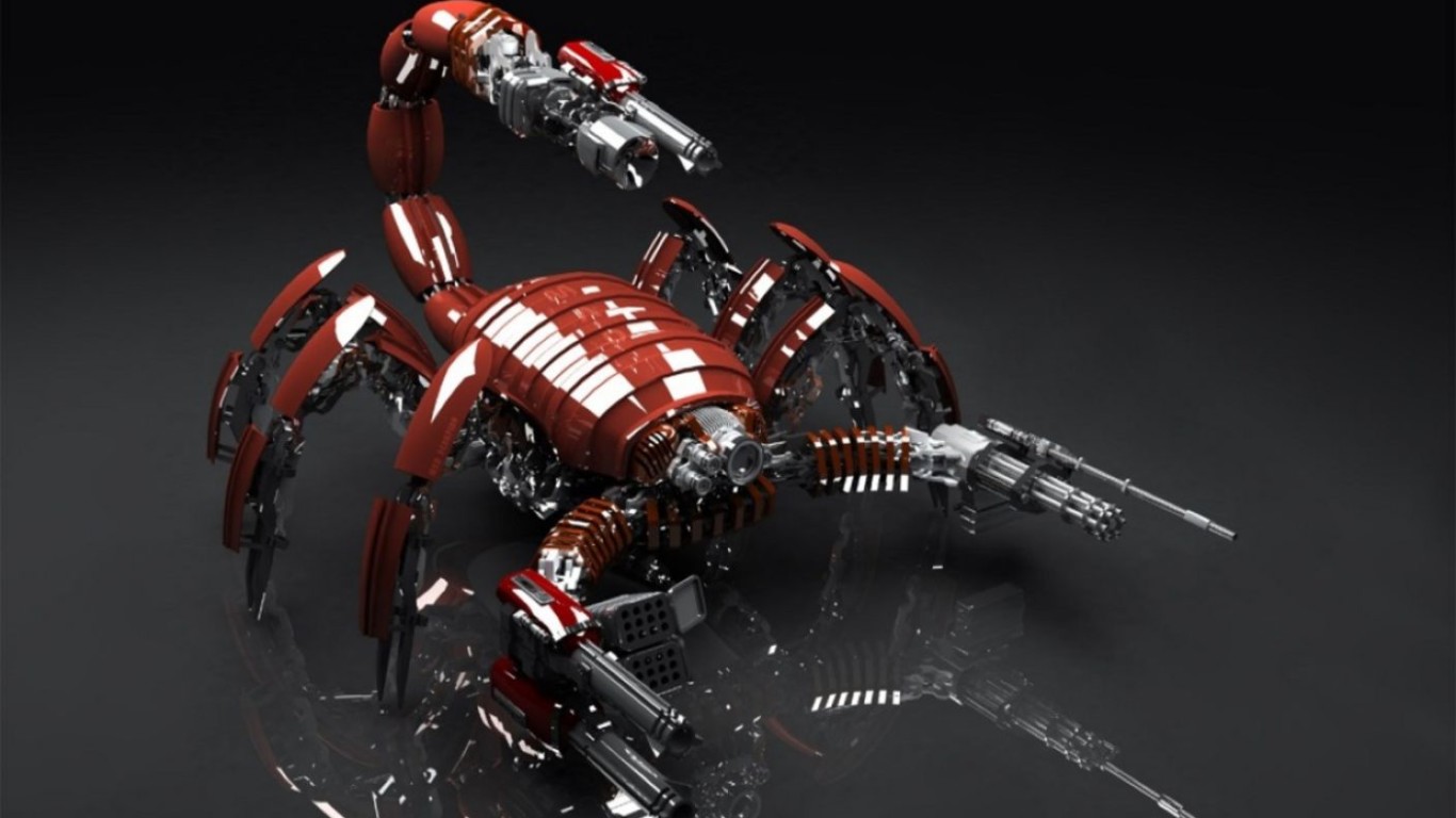 Robot Scorpion - HD Wallpaper 