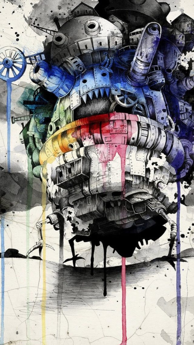 Howls Moving Castle Mobile Phone Wallpaper Pack - Howl's Moving Castle Wallpaper Art - 640x1136 Wallpaper Howls Moving Castle Mobile Phone Wallpaper Pack - Howl's Moving Castle Wallpaper Art - 640x1136 Wallpaper