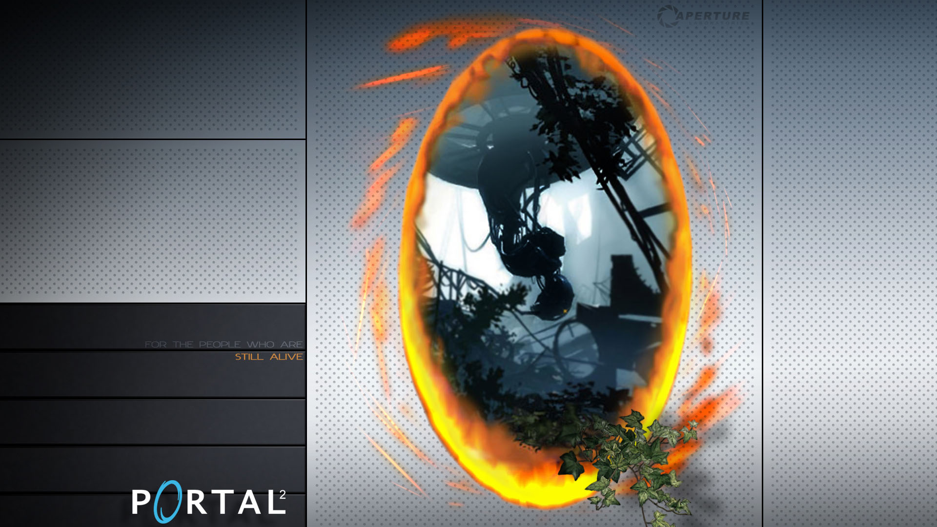 Still Alive Hd Wallpaper - Portal 2 Background Gif - HD Wallpaper 