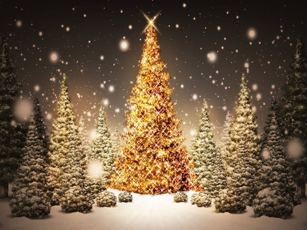 Christmas Background Hd - HD Wallpaper 