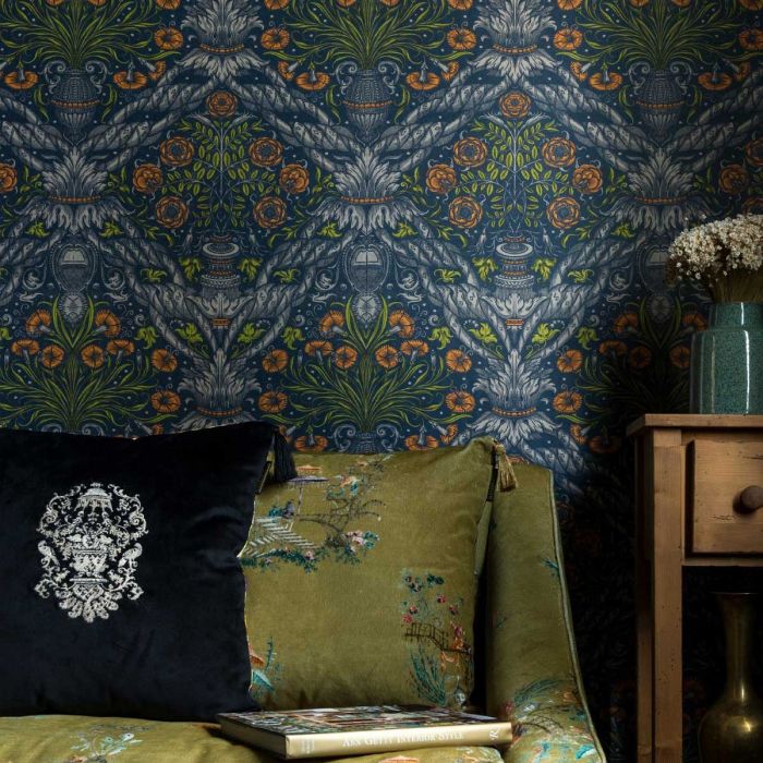 Sheet Of Wallpaper With Vase And Flowers - HD Wallpaper 