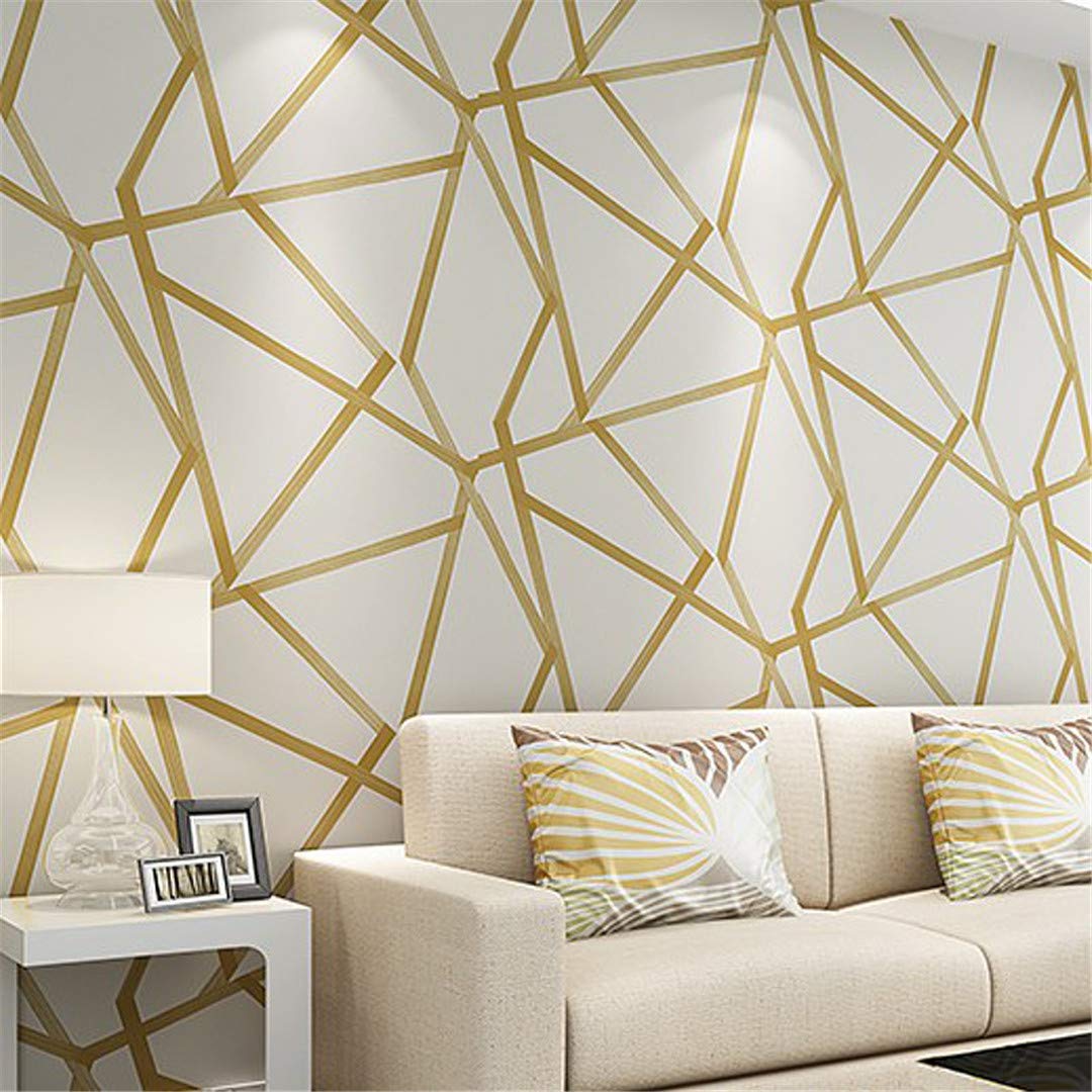 Gold Wallpaper Living Room - 1080x1080 Wallpaper 