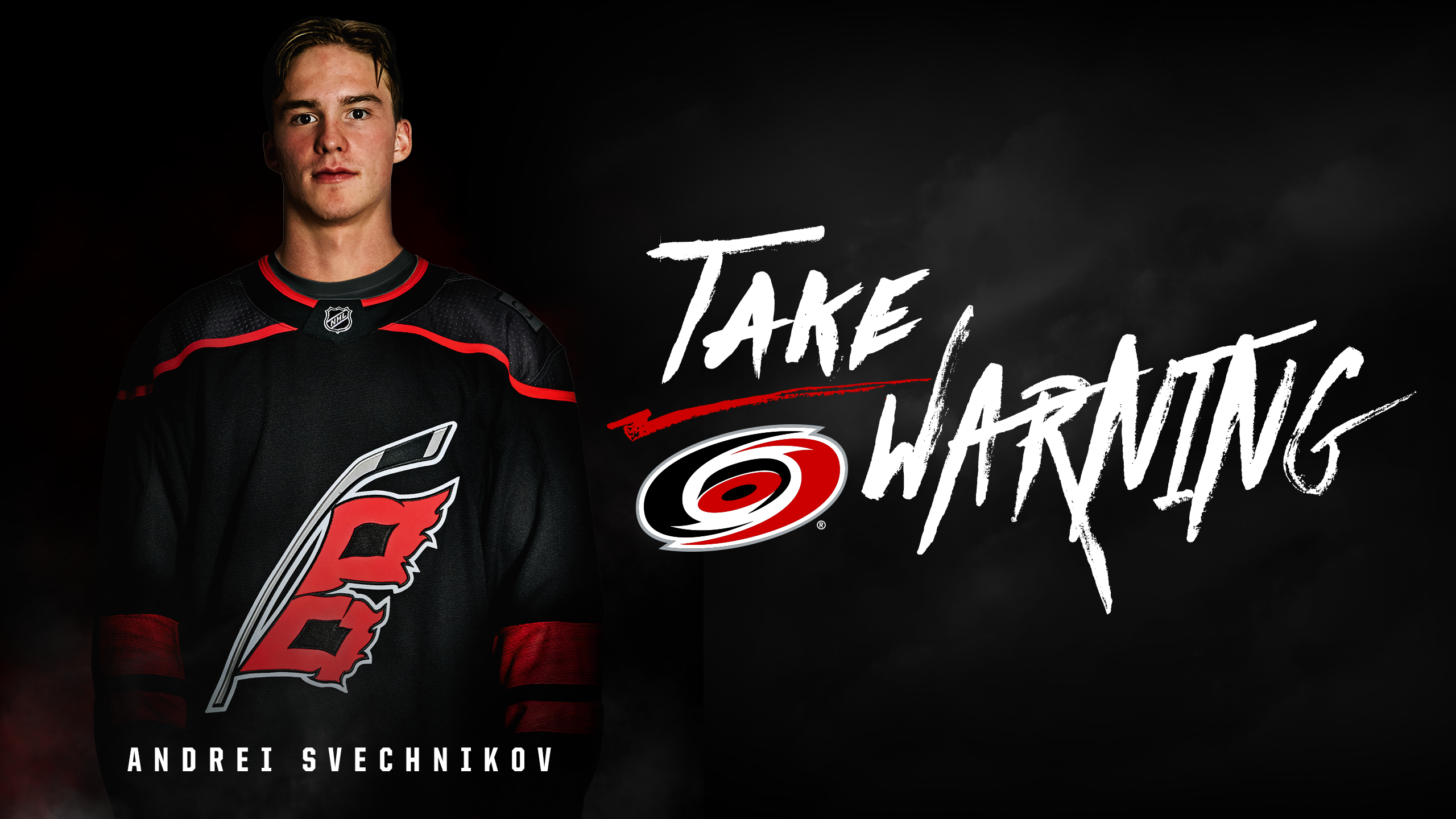 Take Warning Carolina Hurricanes - HD Wallpaper 