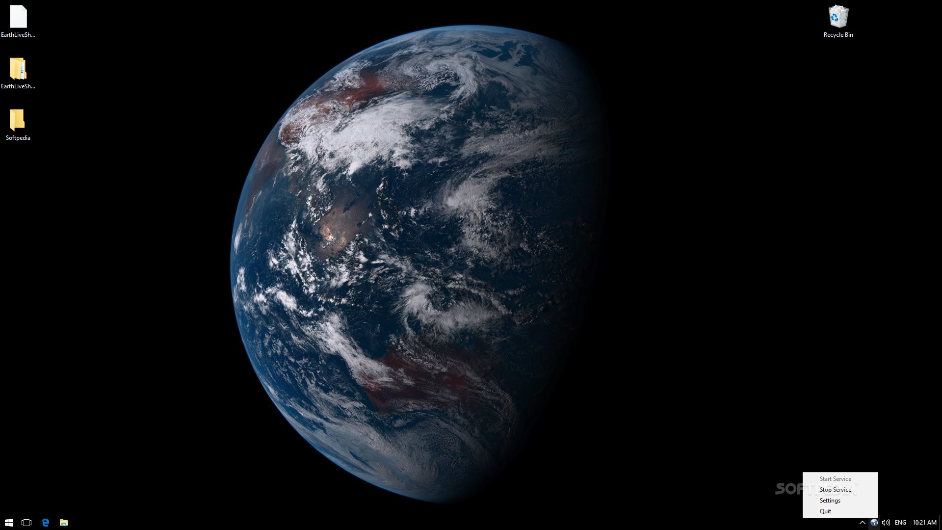 Live Photo Of The Earth - HD Wallpaper 
