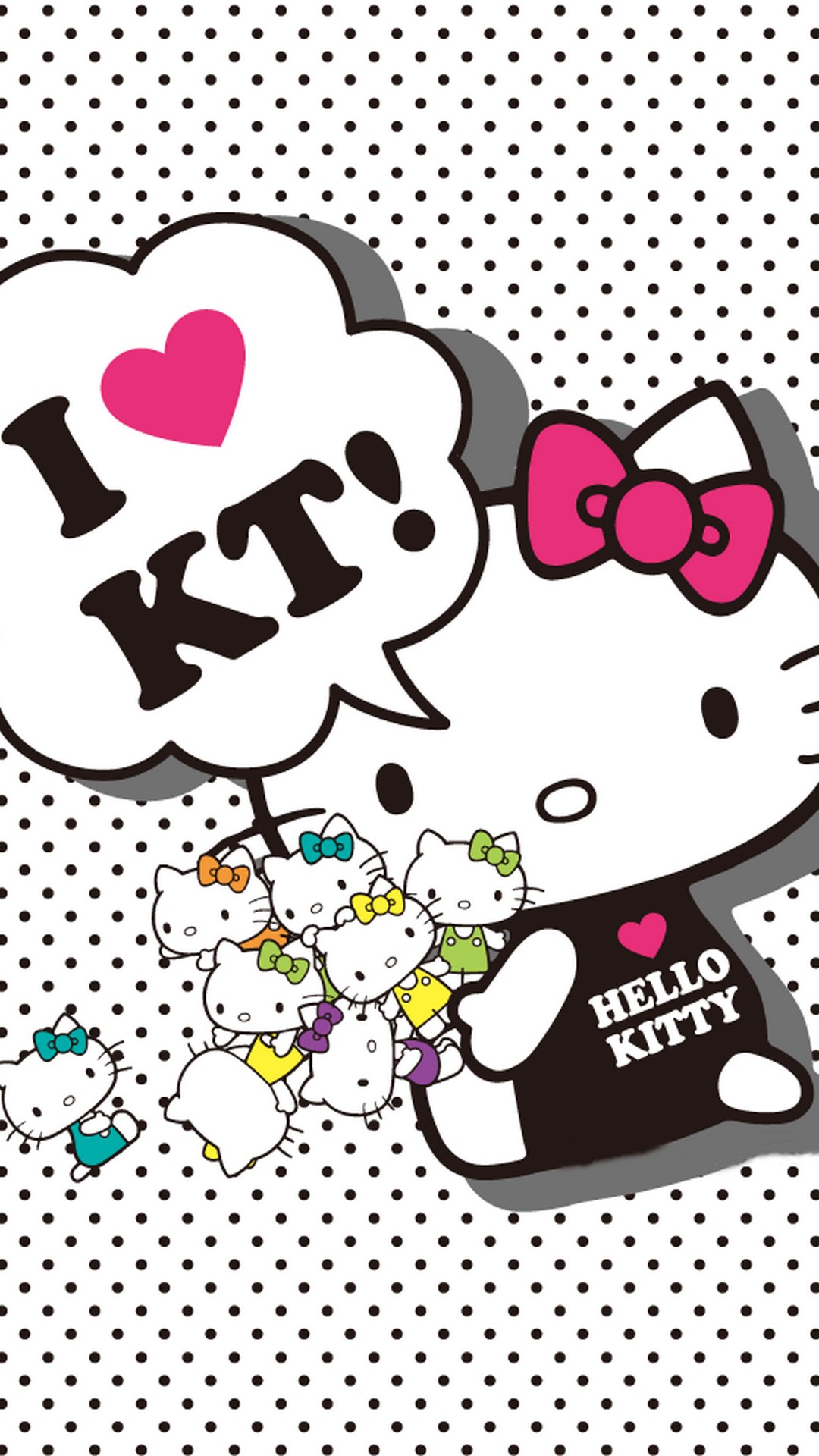 Hello Kitty Hd Wallpapers For Mobile With Image Resolution - Hello Kitty Kt - HD Wallpaper 
