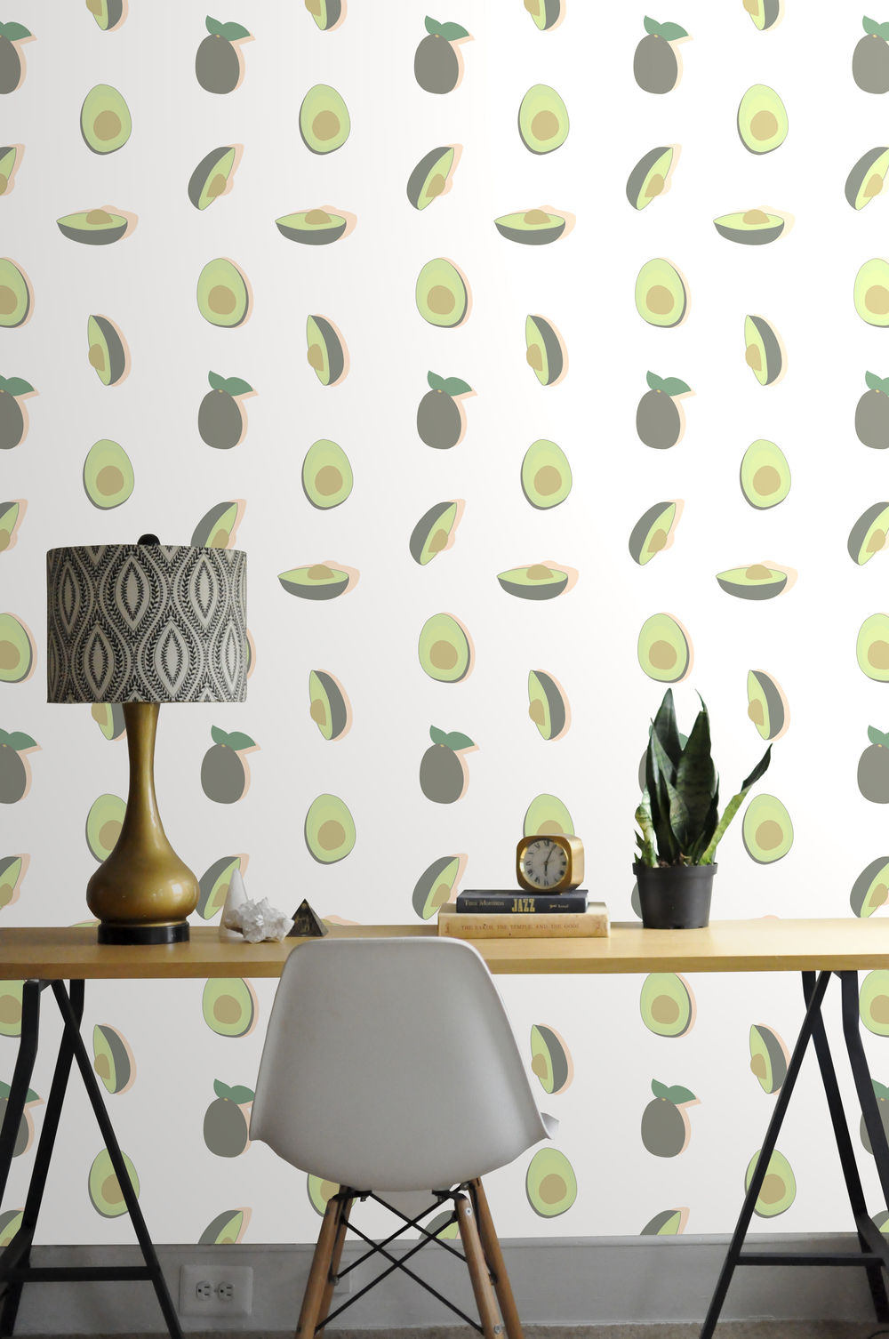Avocado Wallpaper For Bedroom - HD Wallpaper 