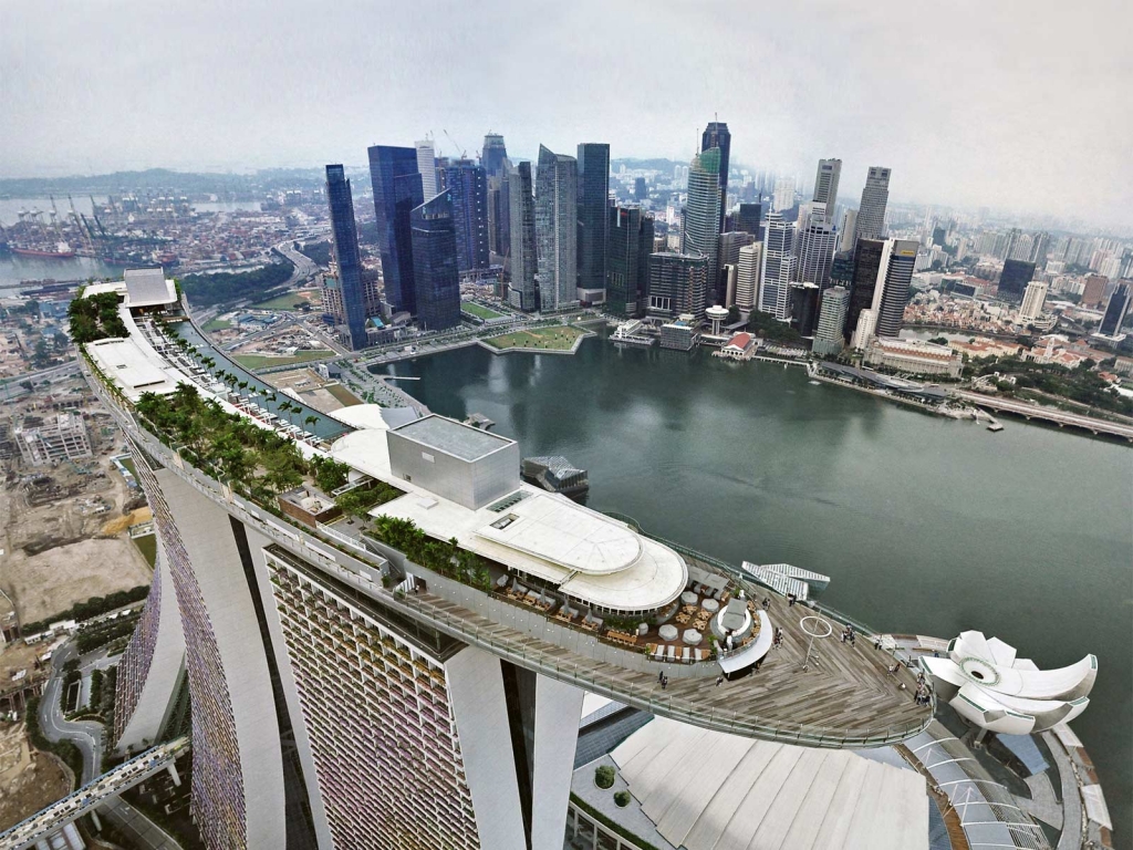 Singapore Wallpaper - Marina Bay Sands - HD Wallpaper 