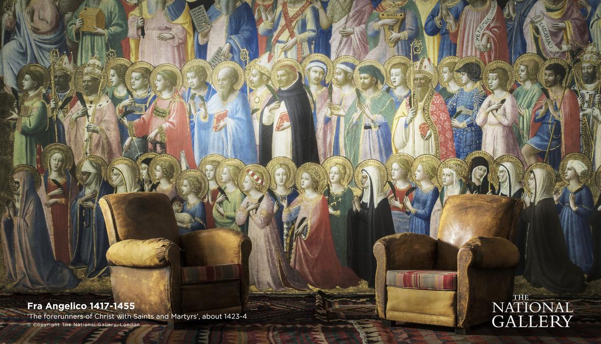 Fra Angelico All Saints - HD Wallpaper 