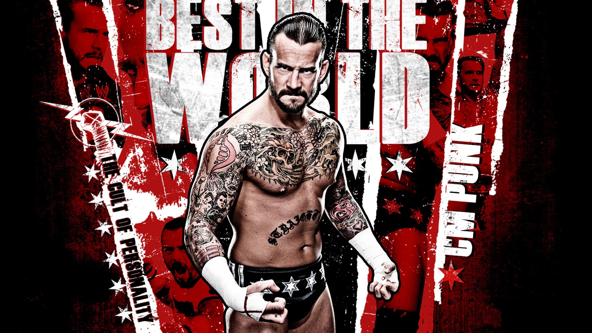 Free Cm Punk Desktop Wallpapers - Wwe Wallpaper Cm Punk - HD Wallpaper 