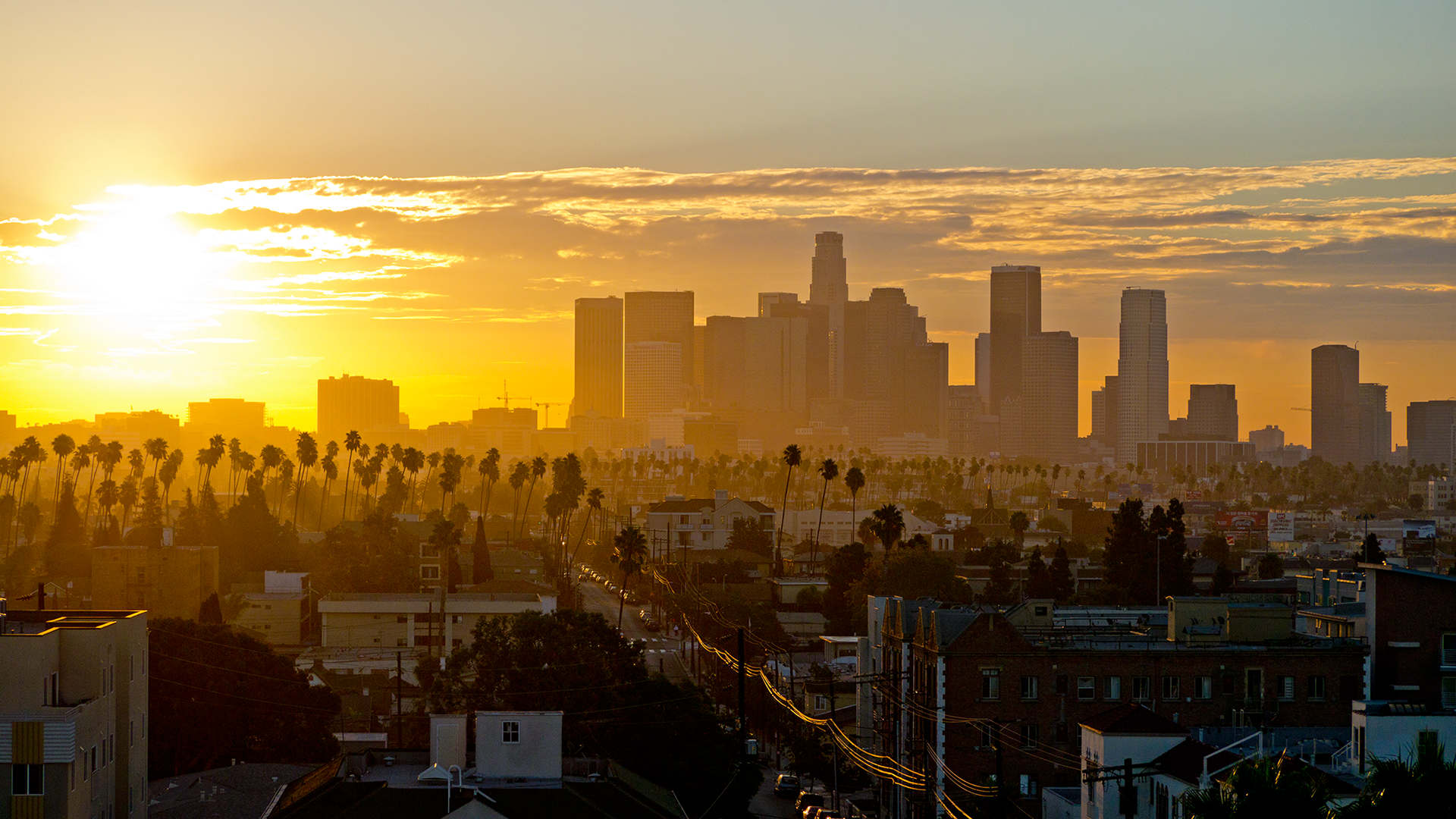 Los Angeles9 - Los Angeles California Sun - HD Wallpaper 