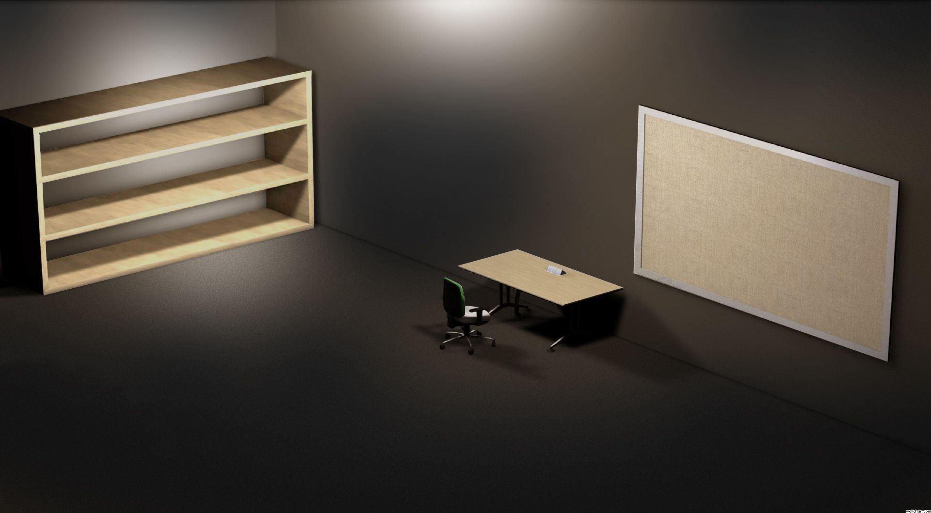 Light Furniture Lighting - Desk Computer Background - HD Wallpaper 