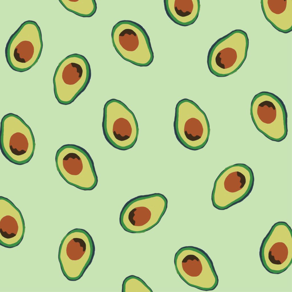 #avocadoday #avocado #wallpaper #background #green - Stickers Billie Eilish Avocado - HD Wallpaper 