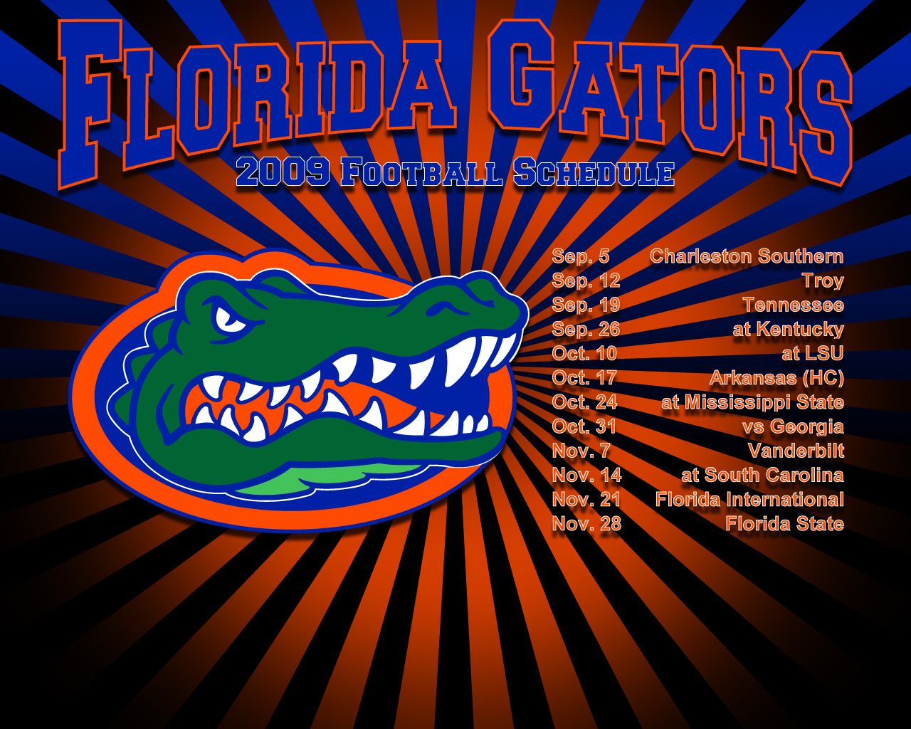 Florida Gators 2019 Football Schedule - HD Wallpaper 