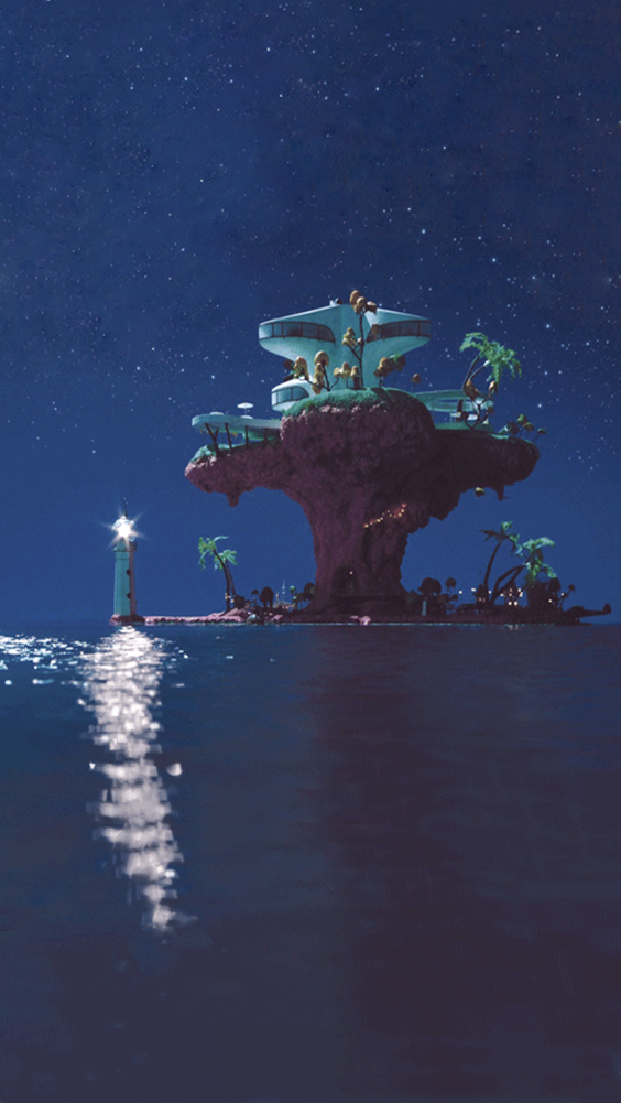 Gorillaz Plastic Beach Deluxe Itunes - HD Wallpaper 