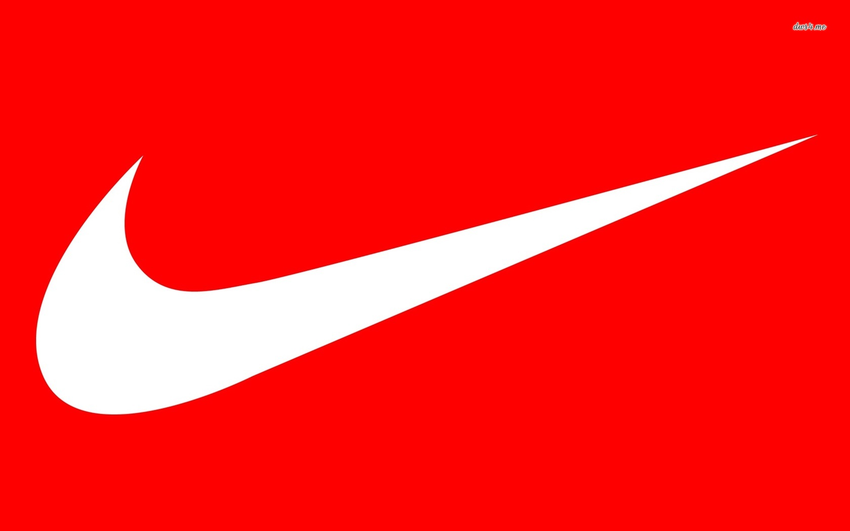 Nike Logo Red And White - HD Wallpaper 