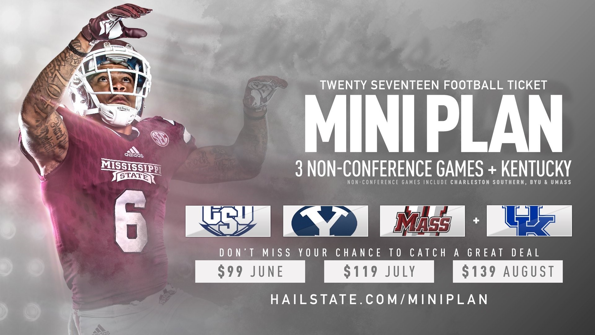 Football Ticket Mini Plans On Sale Now, Special $99 - Umass Minutemen And Minutewomen - HD Wallpaper 