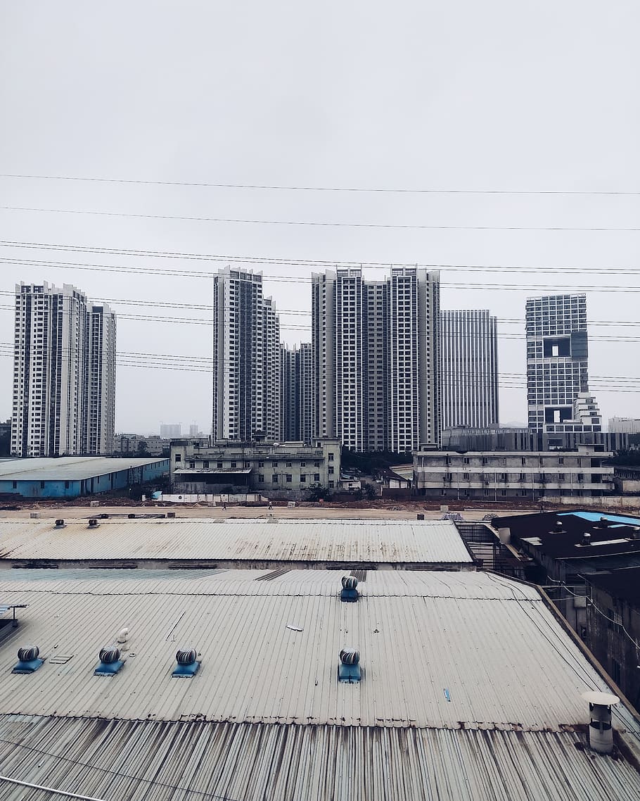 China, Shenzhen Shi, 123 Sha Pu Er Lu, Essential Phone, - Tower Block - HD Wallpaper 