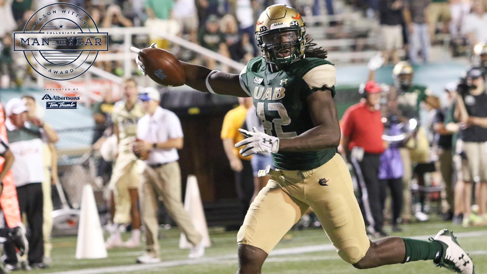 Jones Named Semifinalist For Jason Witten Man Of The - Sprint Football - HD Wallpaper 