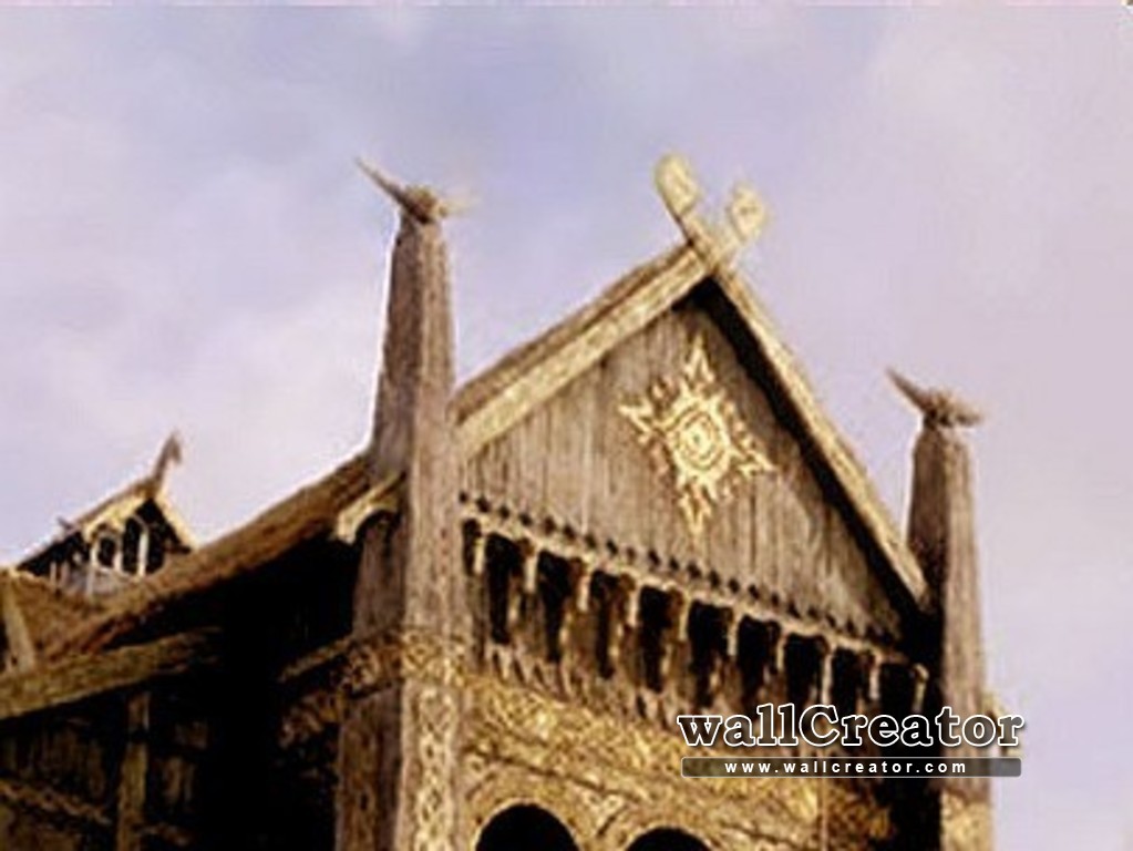 1366 / 768 Wallpaper - Medieval Architecture - HD Wallpaper 