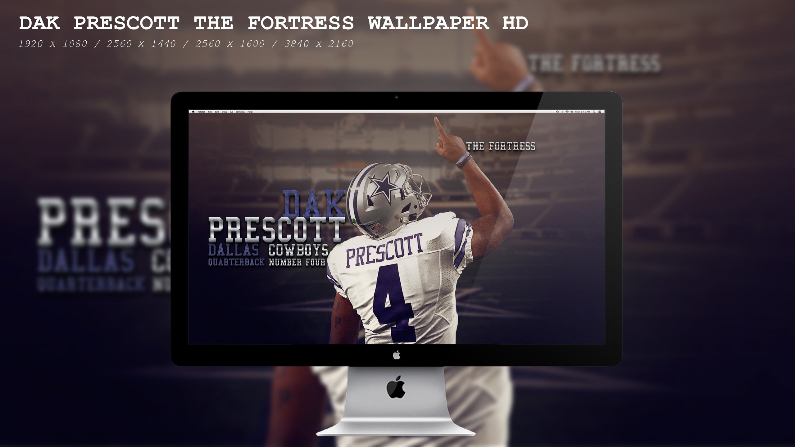 Dak Prescott The Fortress Wallpaper Hd By Beaware8 - Dak Prescott Wallpaper 1920 - HD Wallpaper 