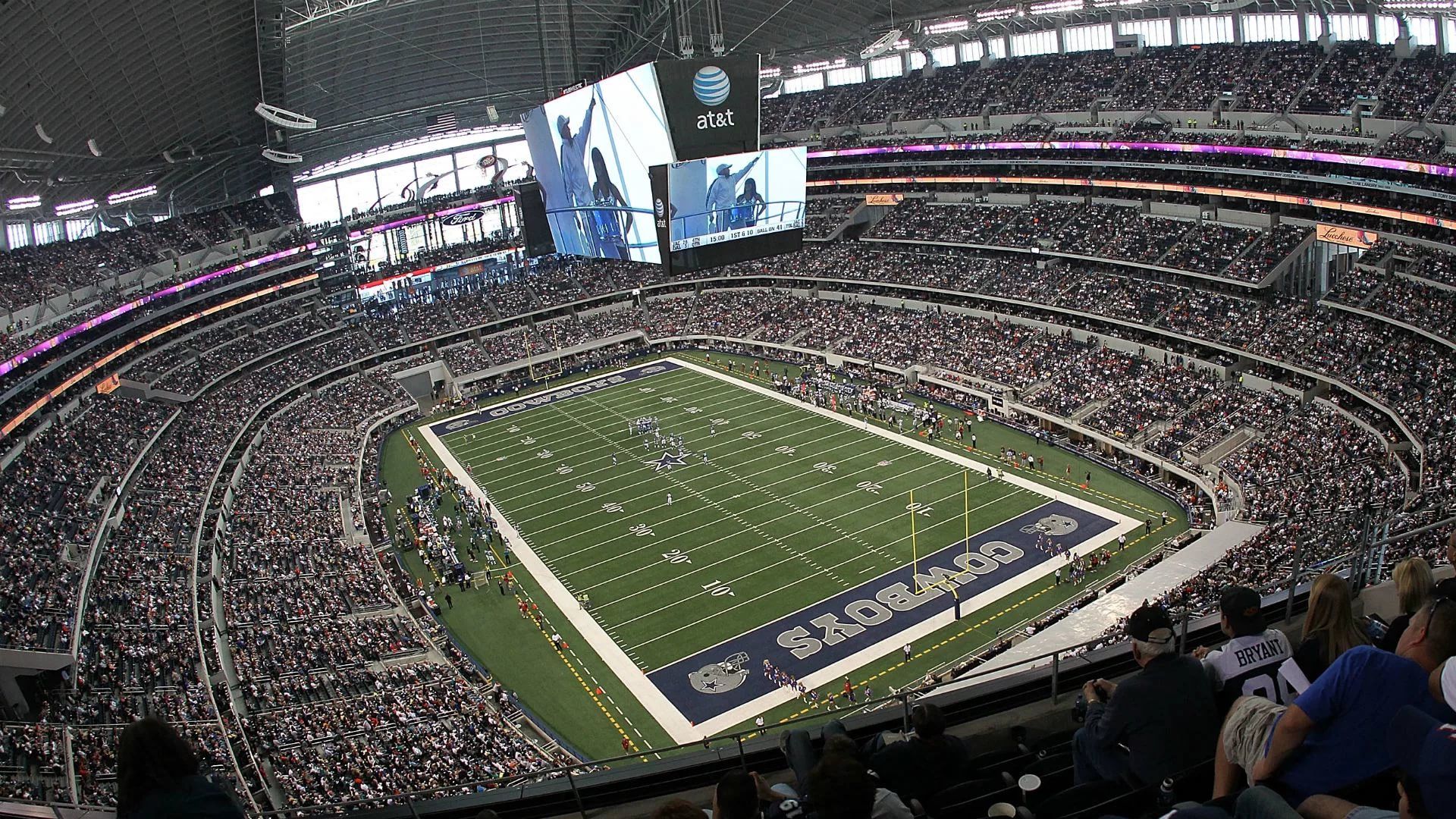 Cowboys Stadium Download Free Wallpapers For Pc In - Inside Of At&t Stadium - HD Wallpaper 