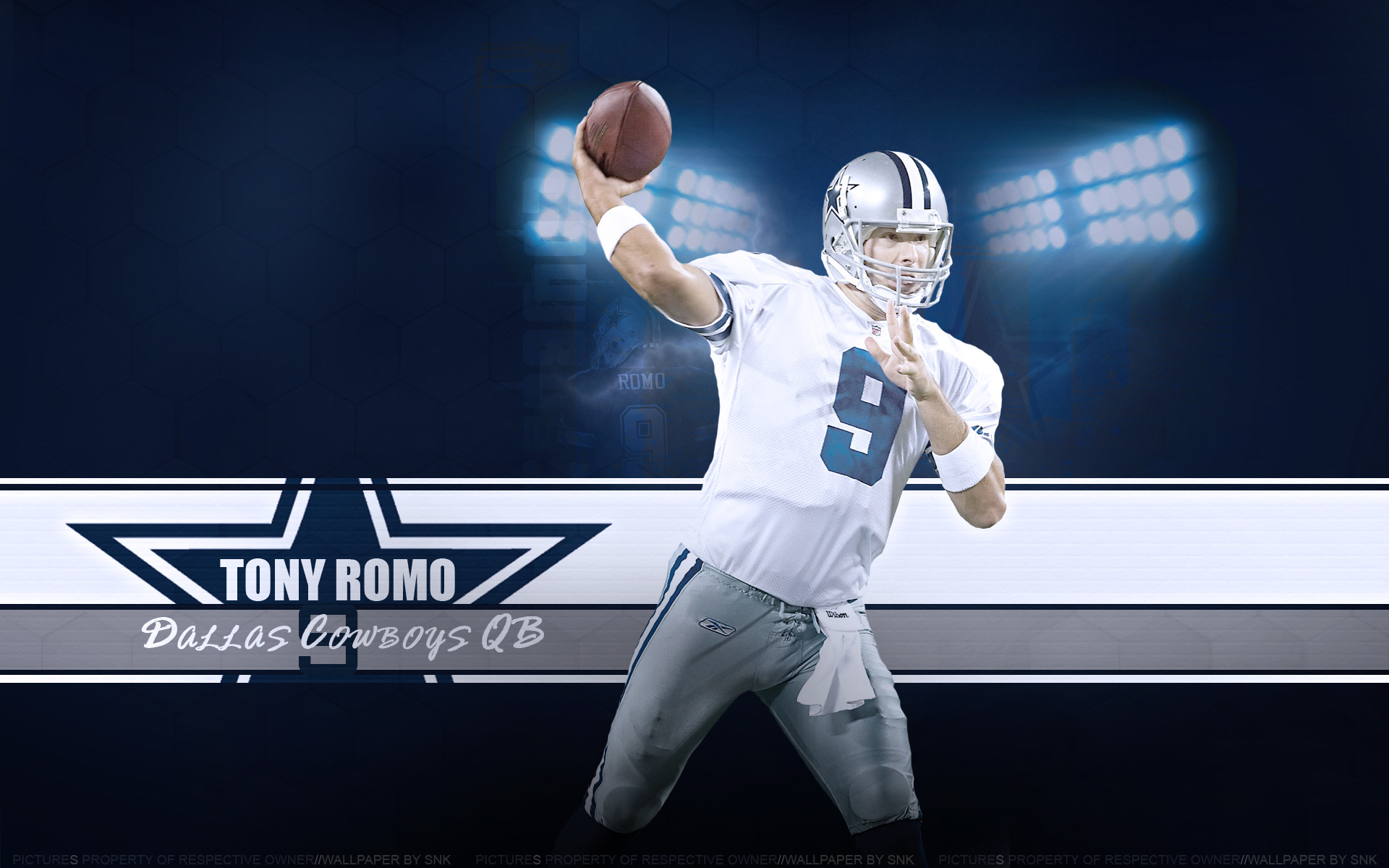 4k Ultra Dallas Cowboys Tony Romo Hq Definition Wallpapers - Dallas Cowboys Tony Romo - HD Wallpaper 