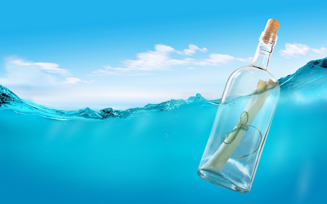 Picture - Message In A Bottle Artwork - HD Wallpaper 