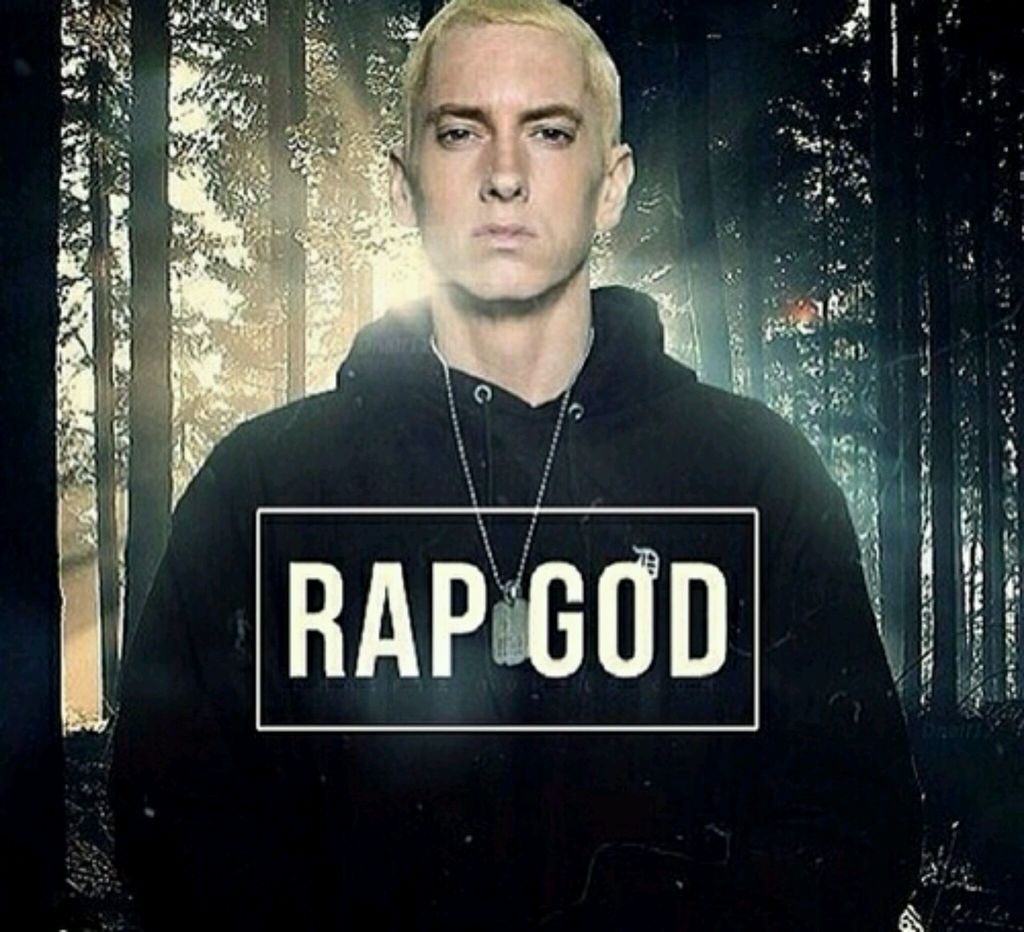 Eminem And Rap God Image - Eminem The Rap God - HD Wallpaper 
