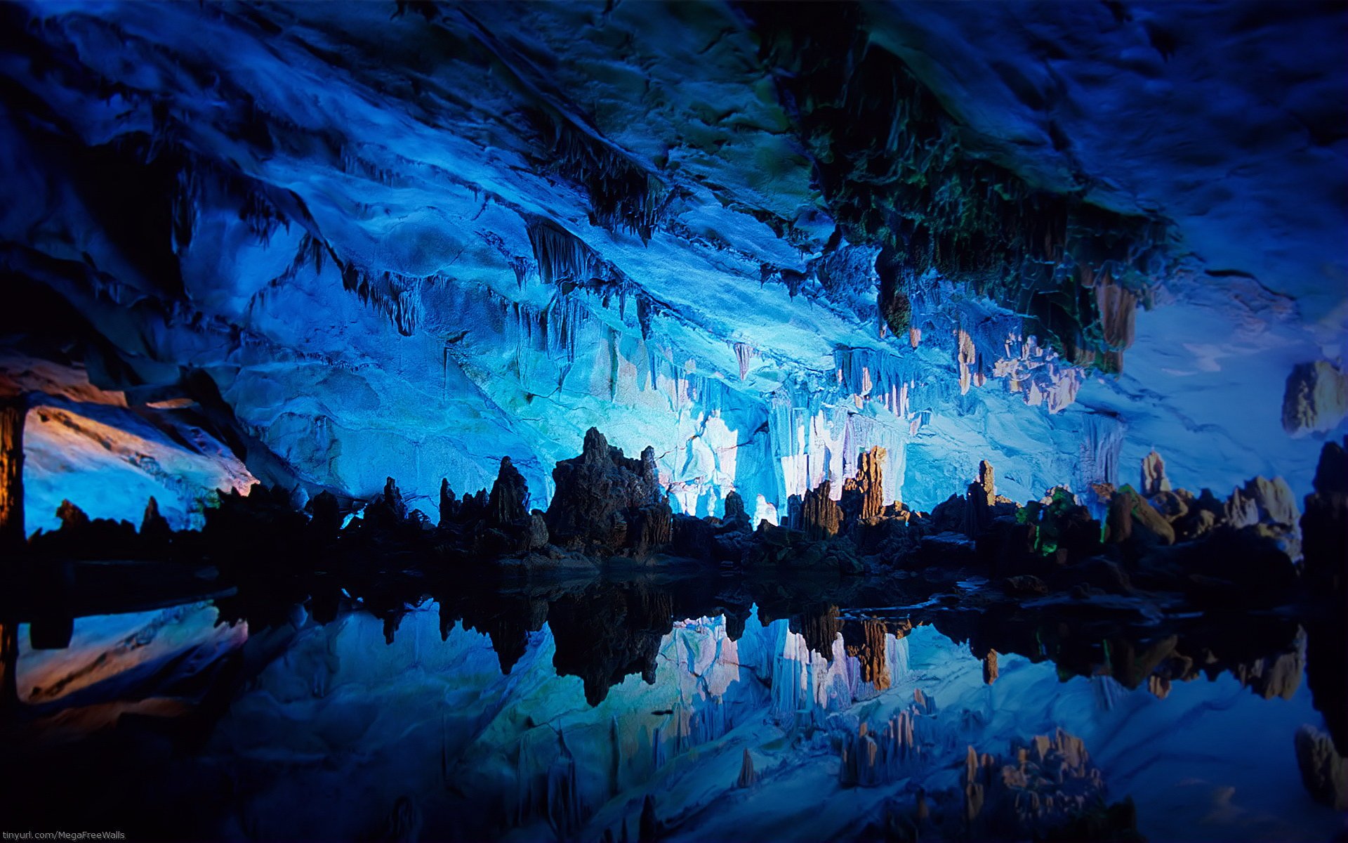 Reed Flute Cave Wallpaper - HD Wallpaper 
