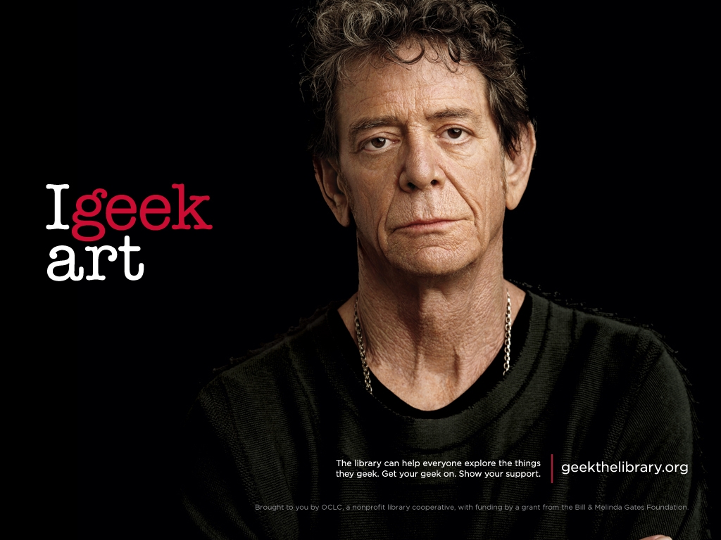 Lou Reed - Geek The Library - HD Wallpaper 