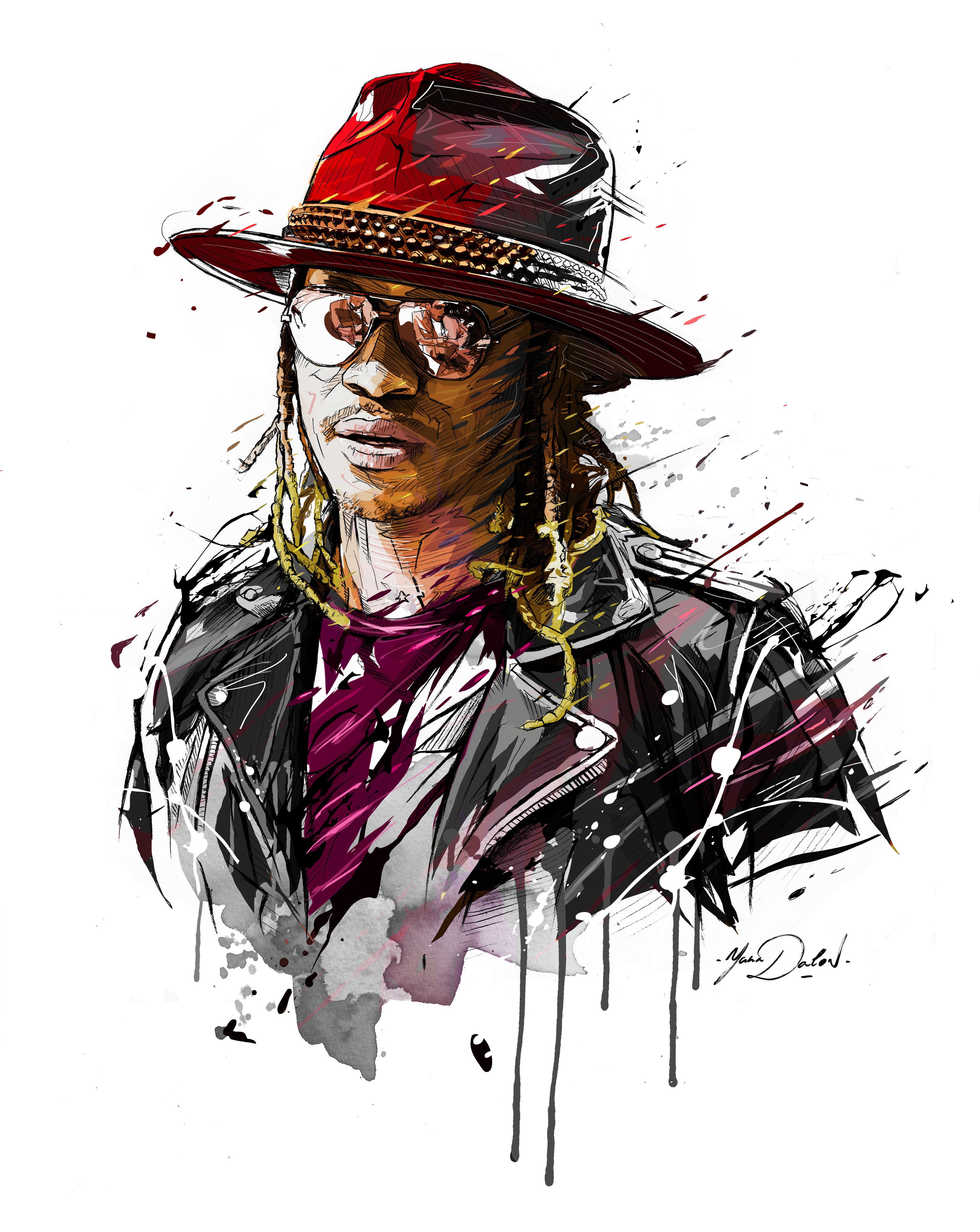 Future Rapper Art - 3545x4456 Wallpaper Future Rapper Art - 3545x4456 Wallpaper