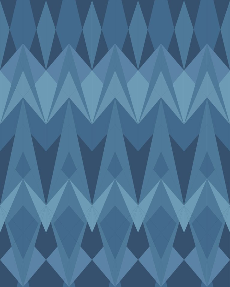 Art Deco Seamless Geometric Pattern - Triangle - HD Wallpaper 